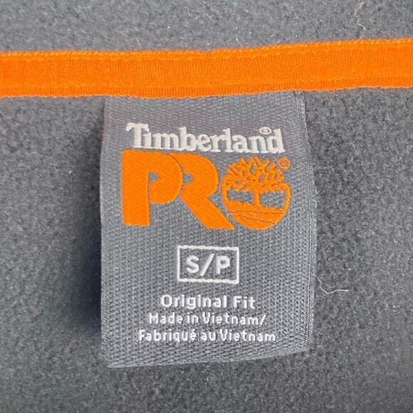 TIMBERLAND Pro Studwall Quarter-Zip Textured Fleece in Black - Picture 10 of 15